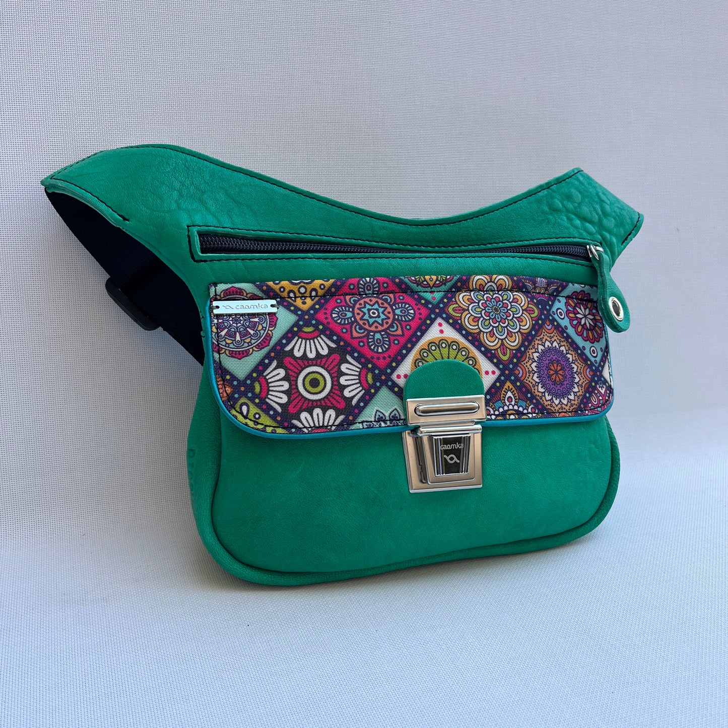 Special Green & Mandalas · Piel natural BioCuir® · Pieza Única Núm. 13714