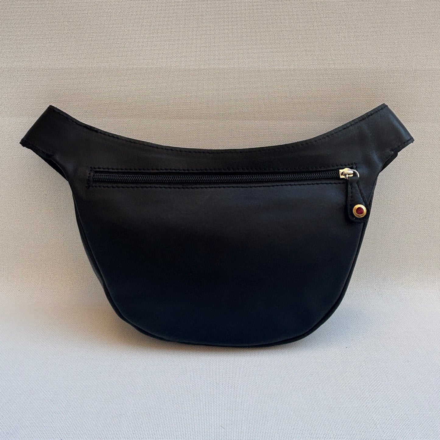 Riñonera Luna "Special Black Luxury" Silver · Piel · Pieza Exclusiva Núm. 18457