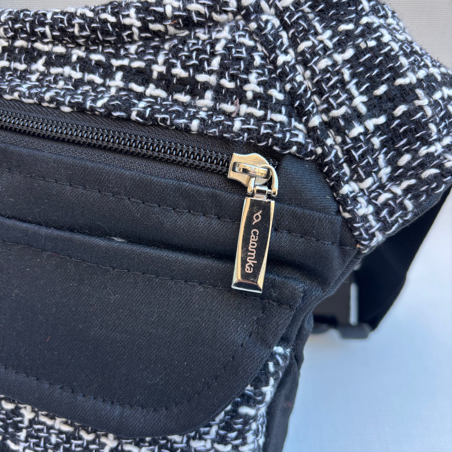 Riñonera "Special ♻️ Jeans Recycled ♻️ " + Bolsillo trasero · Pieza Única Núm. 18494