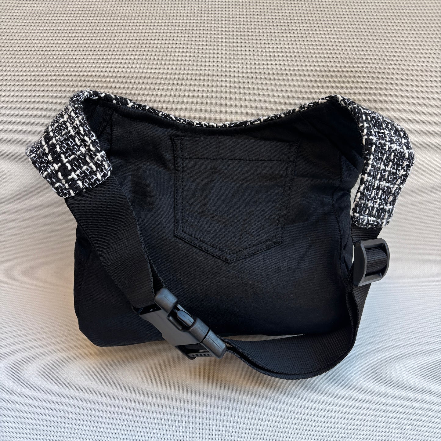 Riñonera "Special ♻️ Jeans Recycled ♻️ " + Bolsillo trasero · Pieza Única Núm. 18494