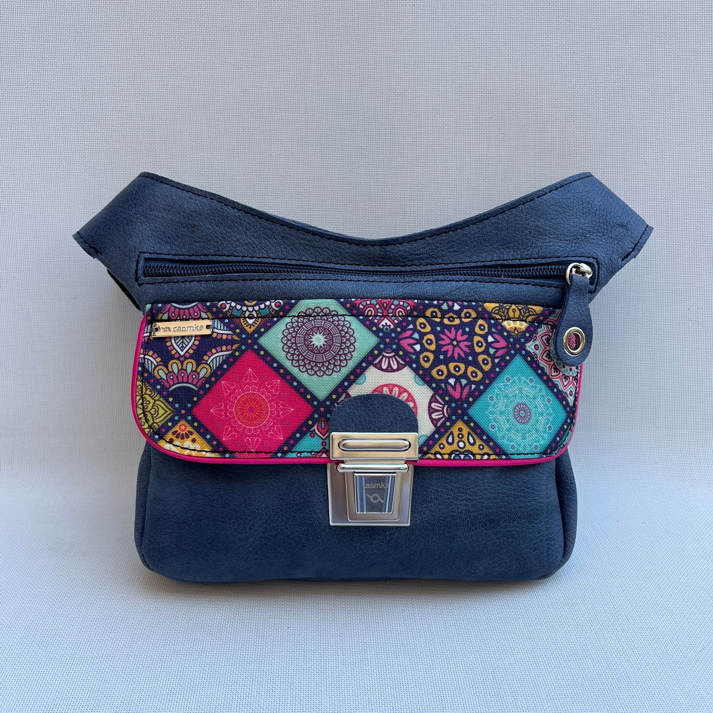 Special Blue Jeans & Mandalas · Piel natural BioCuir® · Pieza Única Núm. 13752