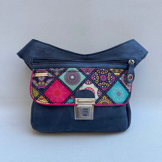 Special Blue Jeans & Mandalas · Piel natural BioCuir® · Pieza Única Núm. 13752