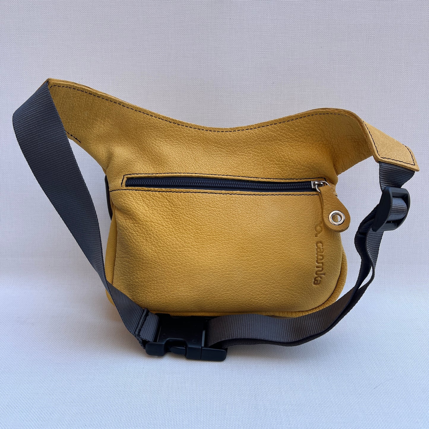 Special Yellow & Mandalas · Piel natural BioCuir® · Pieza Única Núm. 13753