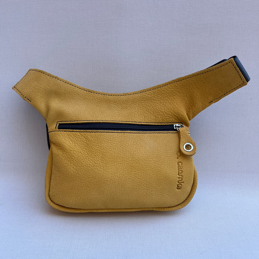 Special Yellow & Mandalas · Piel natural BioCuir® · Pieza Única Núm. 13753