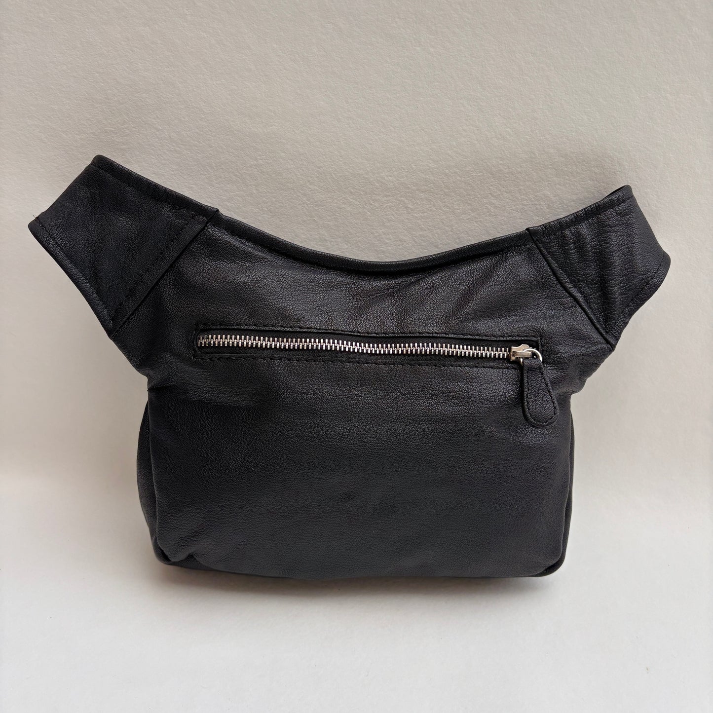 BioCuir Classic Black &amp; Silver BioCuir® Natural Leather Exclusive Piece No. 6678