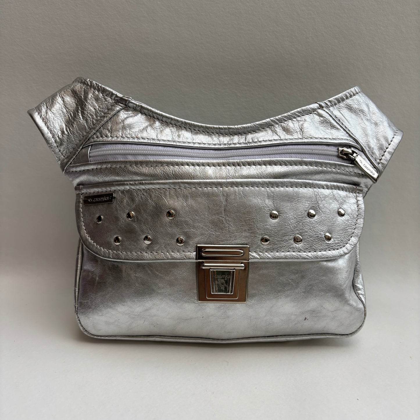 BioCuir Classic Black &amp; Silver BioCuir® Naturleder Exklusivstück Nr. 6678