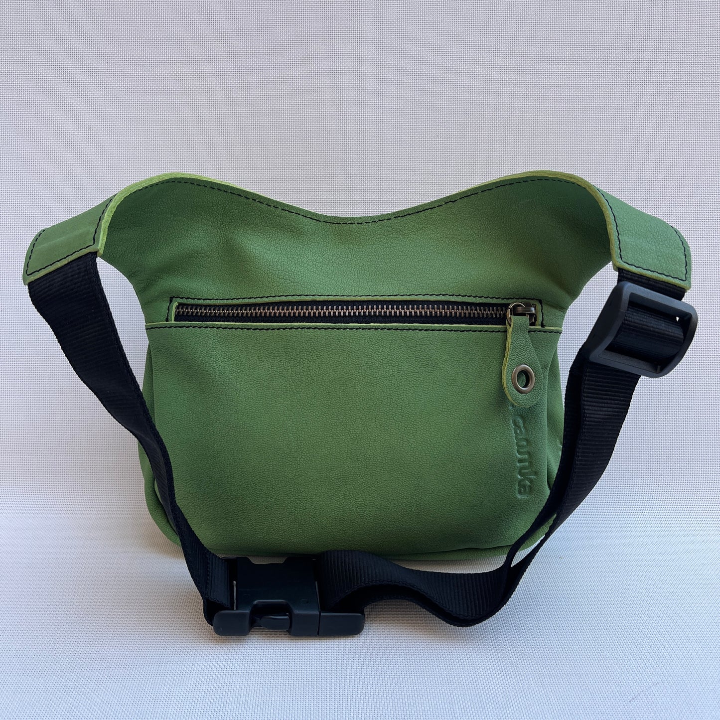 Special Green & Mandalas · Piel natural BioCuir® · Pieza Única Núm. 13755
