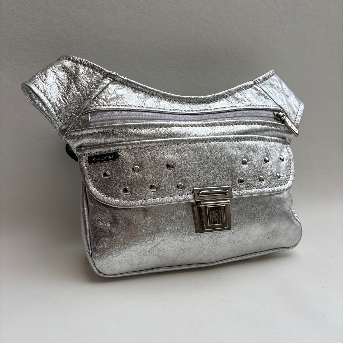 BioCuir Classic Black &amp; Silver BioCuir® Naturleder Exklusivstück Nr. 6678