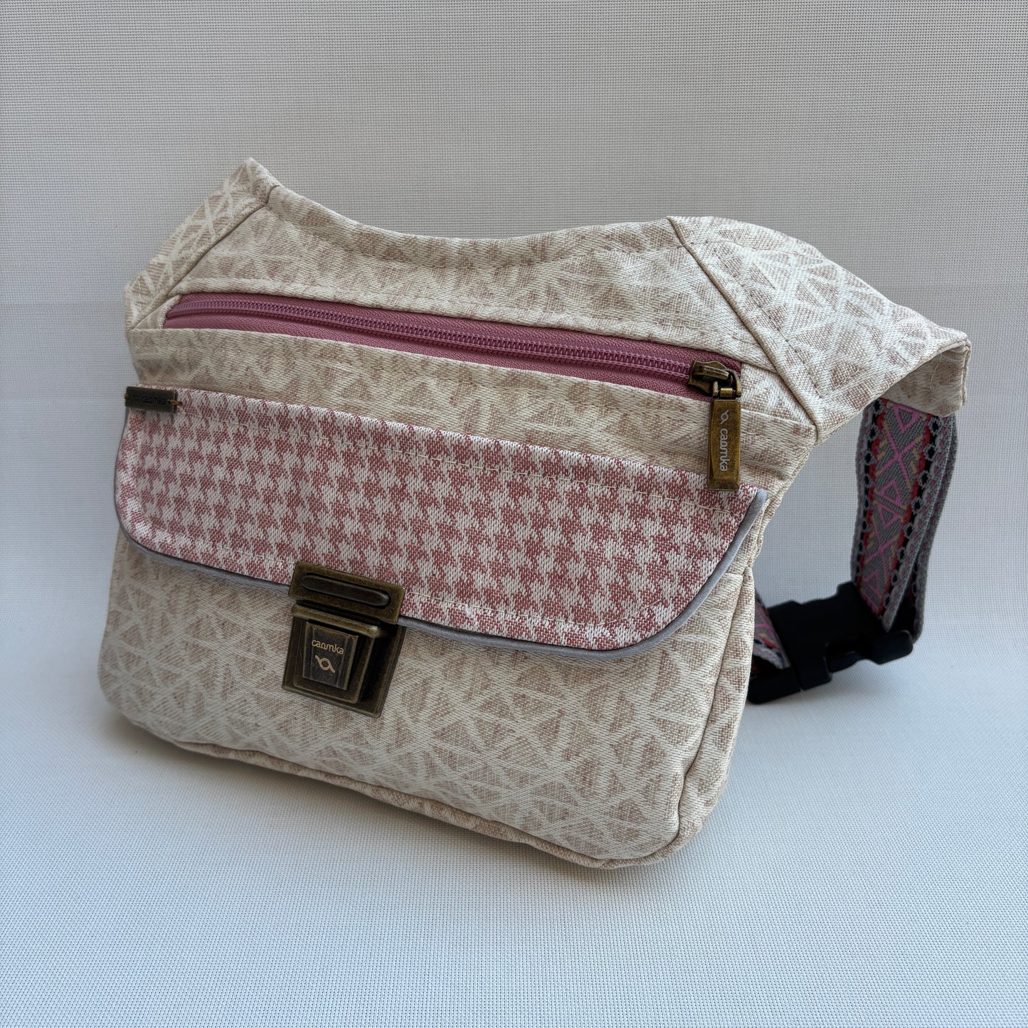 Riñonera "Special Pink Top" + Bolsillo trasero · Impermeable · Pieza Única Núm. 17878