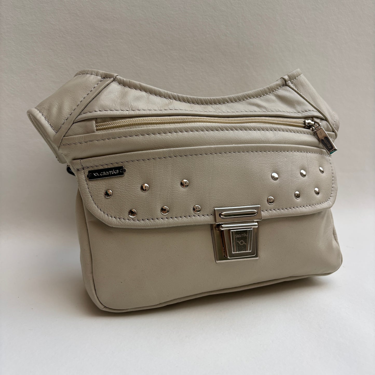 BioCuir Classic Black &amp; Silver BioCuir® Naturleder Exklusivstück Nr. 6678