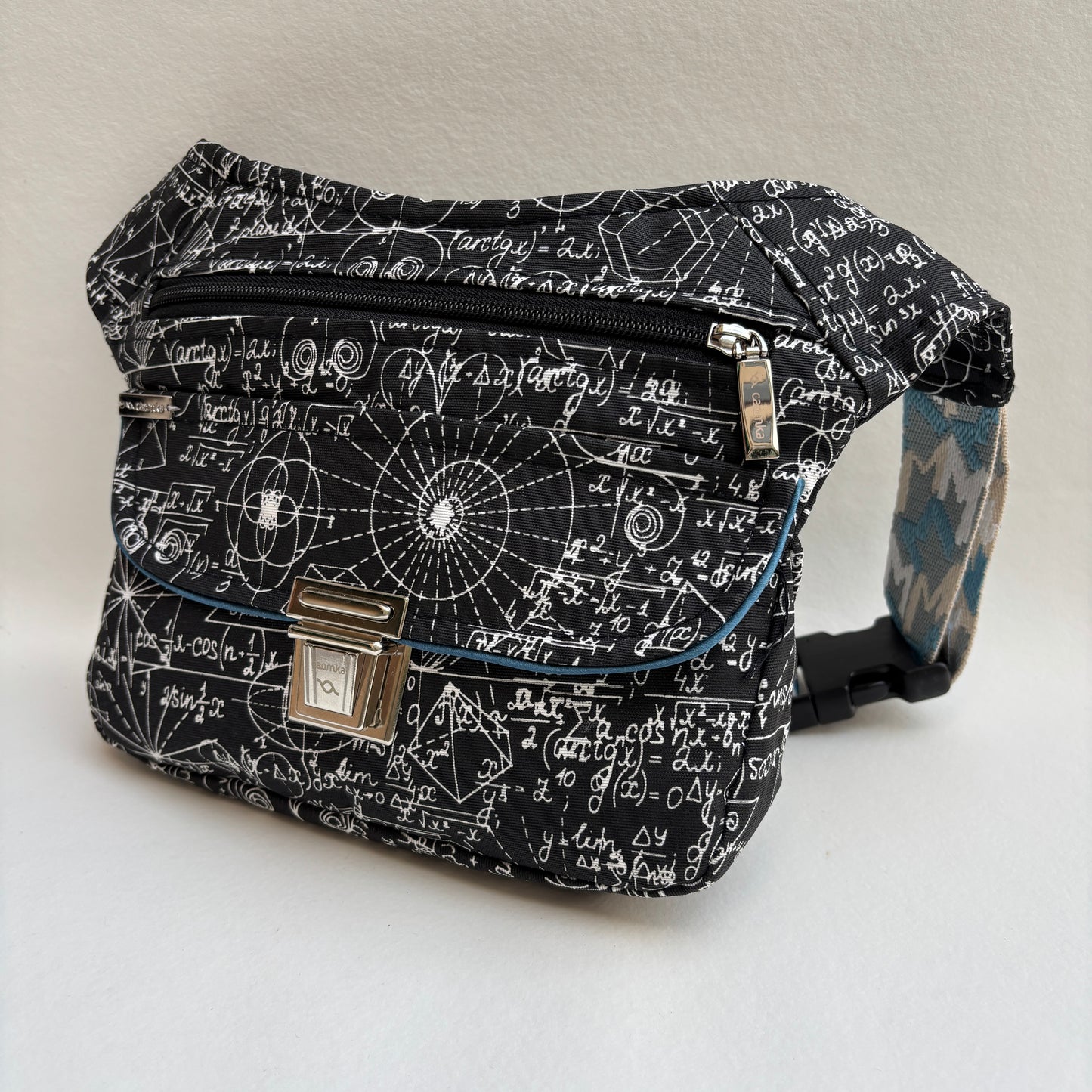 Riñonera "Special Einstein Top" · Impermeable + Bolsillo trasero extra · Pieza Única Núm. 19451