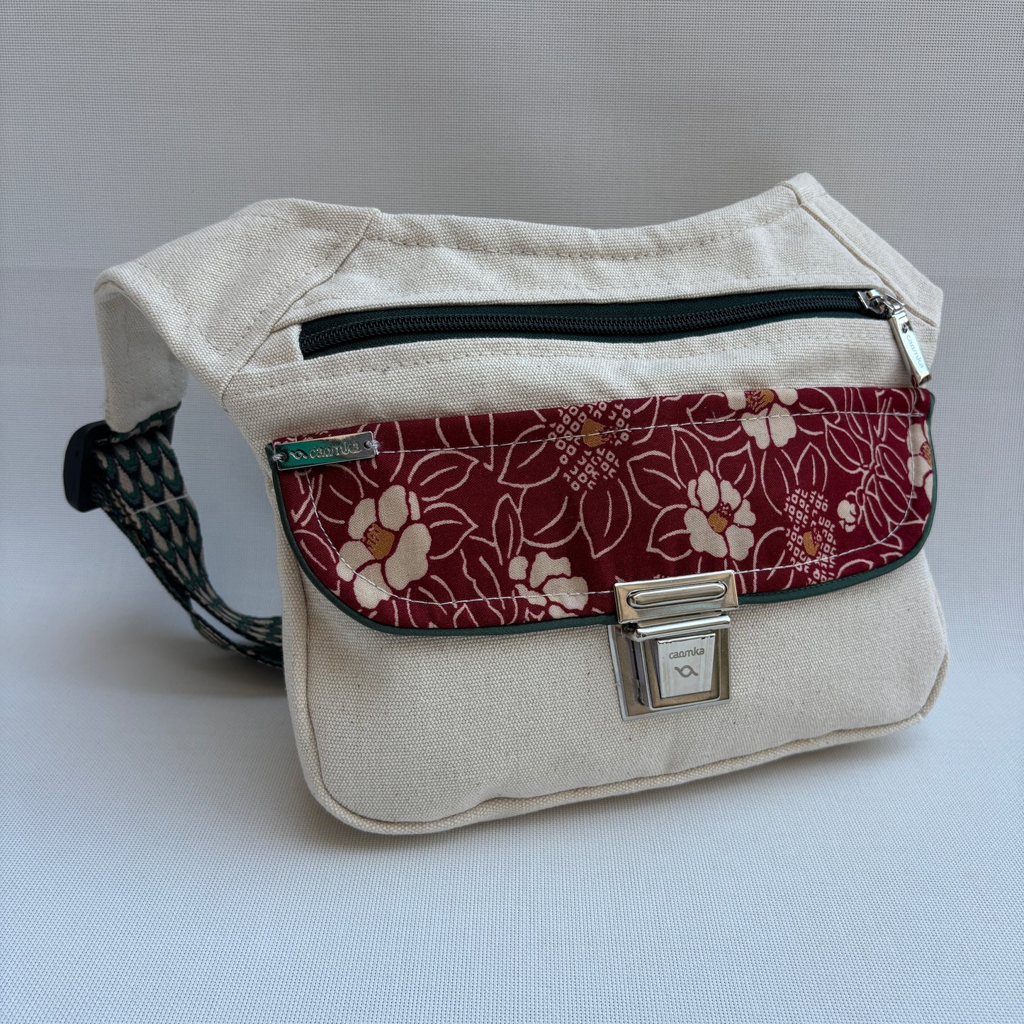 Riñonera "Special Beige Japanese Top" · Pieza Única Núm. 17888