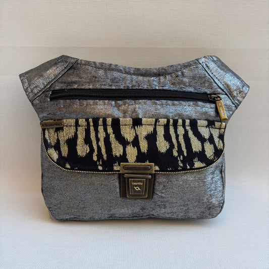 Riñonera "Elegant India" + Bolsillo trasero con cremallera · Pieza Única Núm. 18615