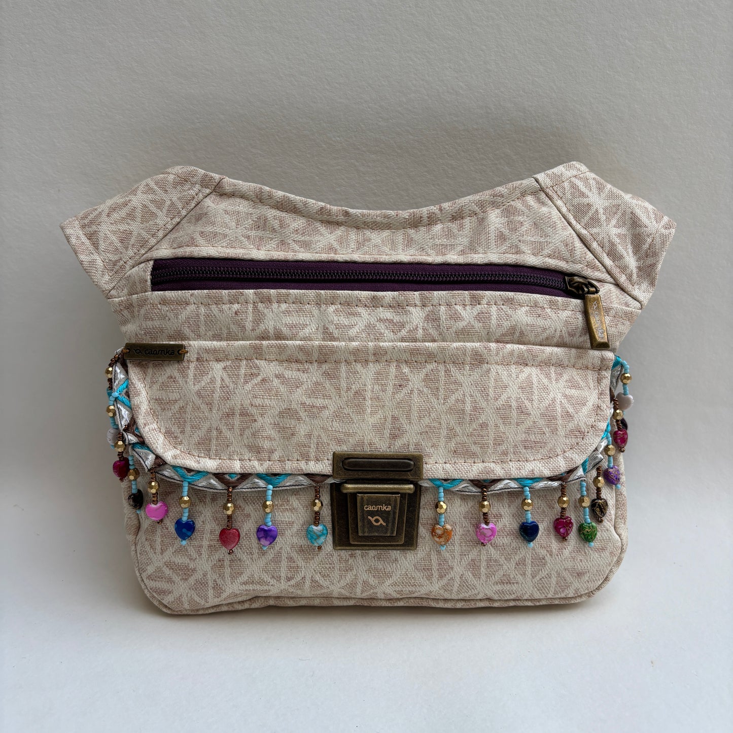 Riñonera "Special Geometric Fantasy" · Impermeable + Bolsillo trasero extra · Pieza Única Núm. 19450