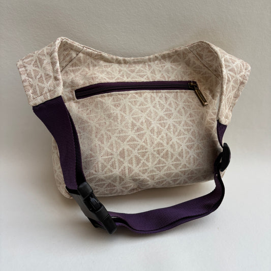 Riñonera "Special Geometric Fantasy" · Impermeable + Bolsillo trasero extra · Pieza Única Núm. 19450