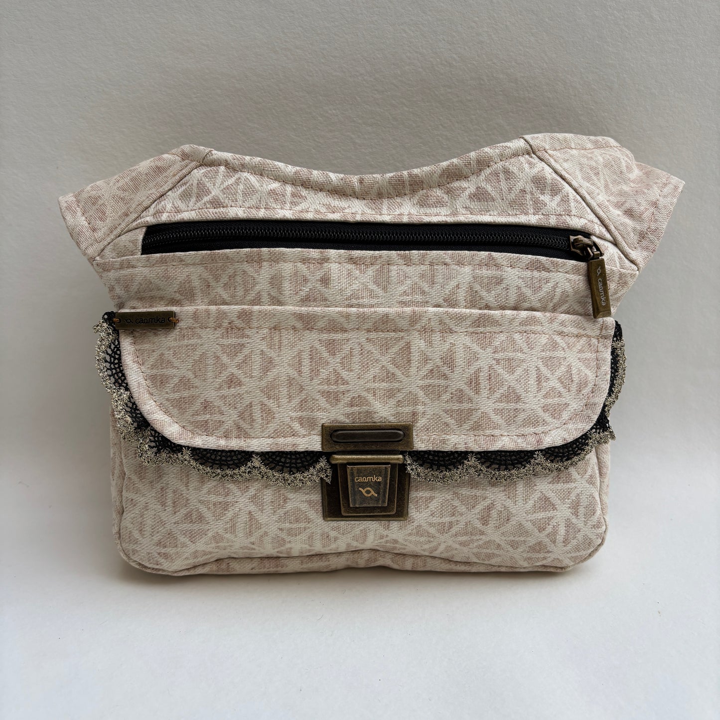 Riñonera "Special Geometric Top" · Impermeable + Bolsillo trasero extra · Pieza Única Núm. 19448