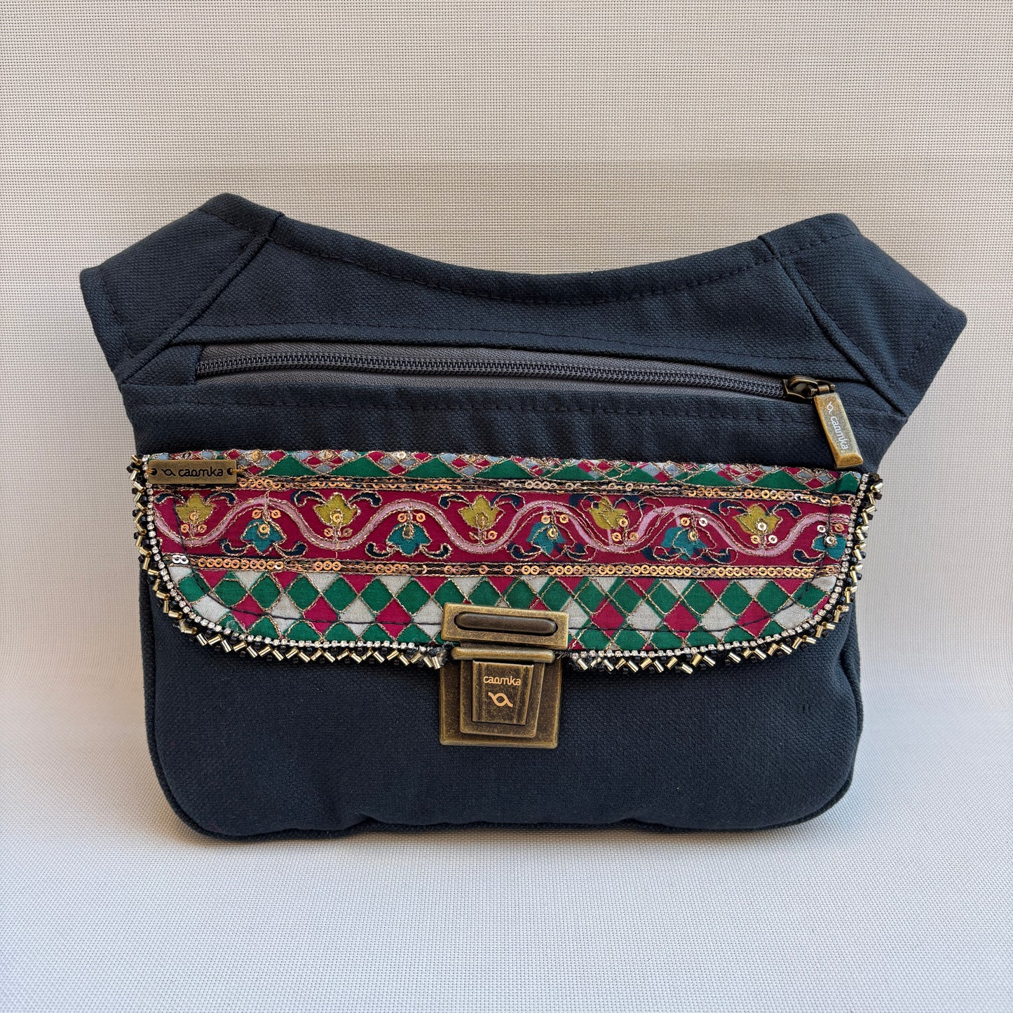 Riñonera "Special Dark Blue &  India" · Pieza única Núm. 18834