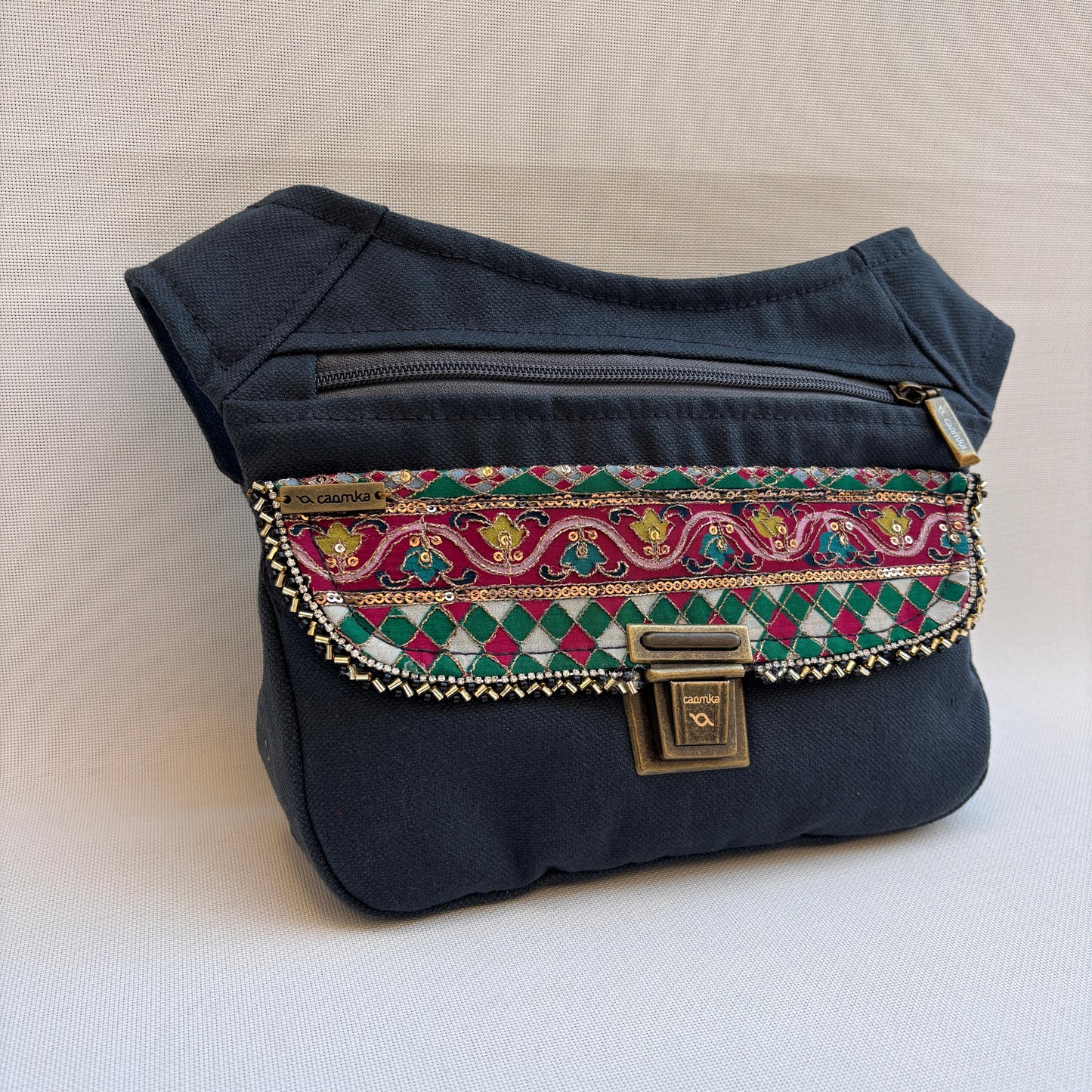 Riñonera "Special Dark Blue &  India" · Pieza única Núm. 18834