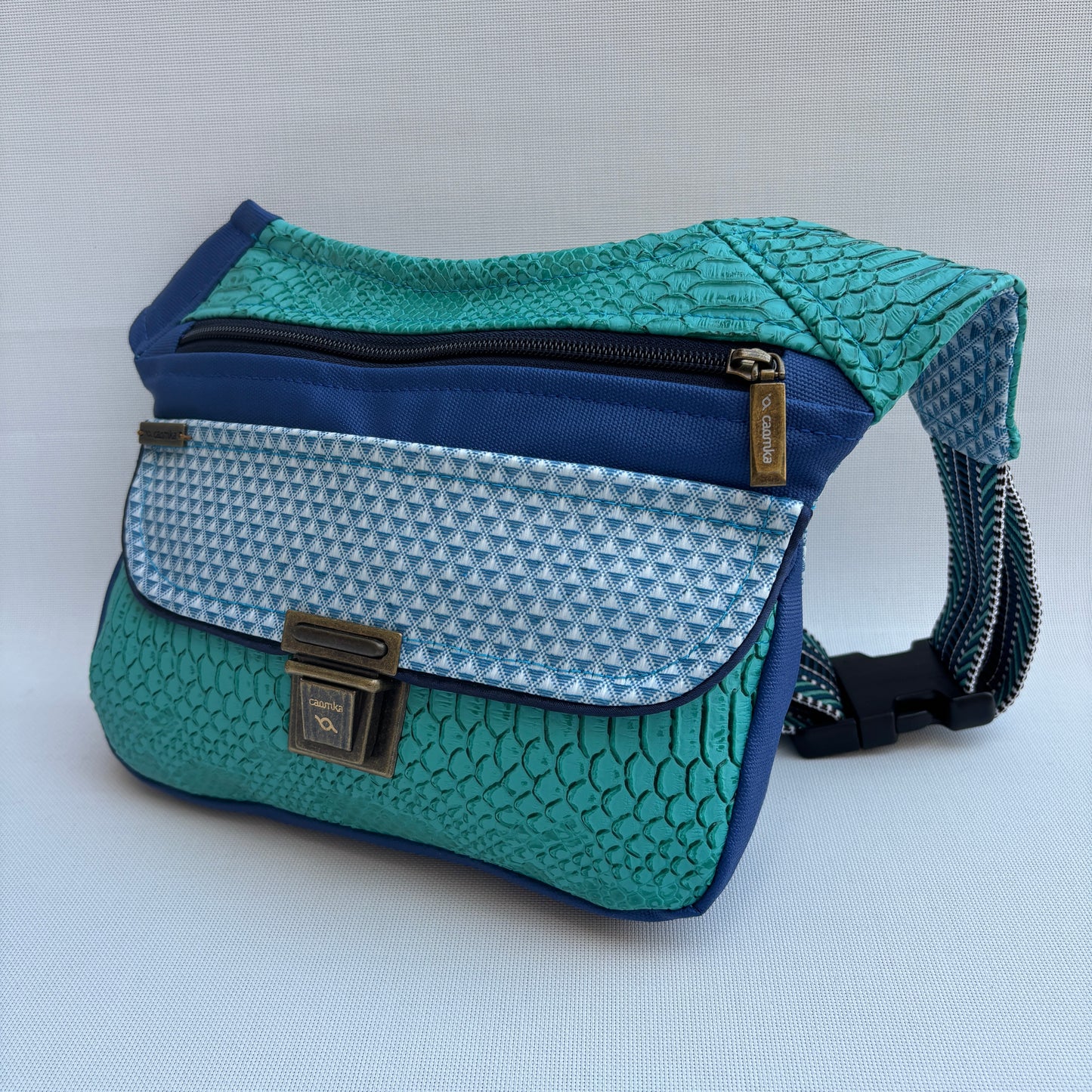 Riñonera "Special Crazy Gemma Top" + Bolsillo trasero · Impermeable · Pieza Única Núm. 17858