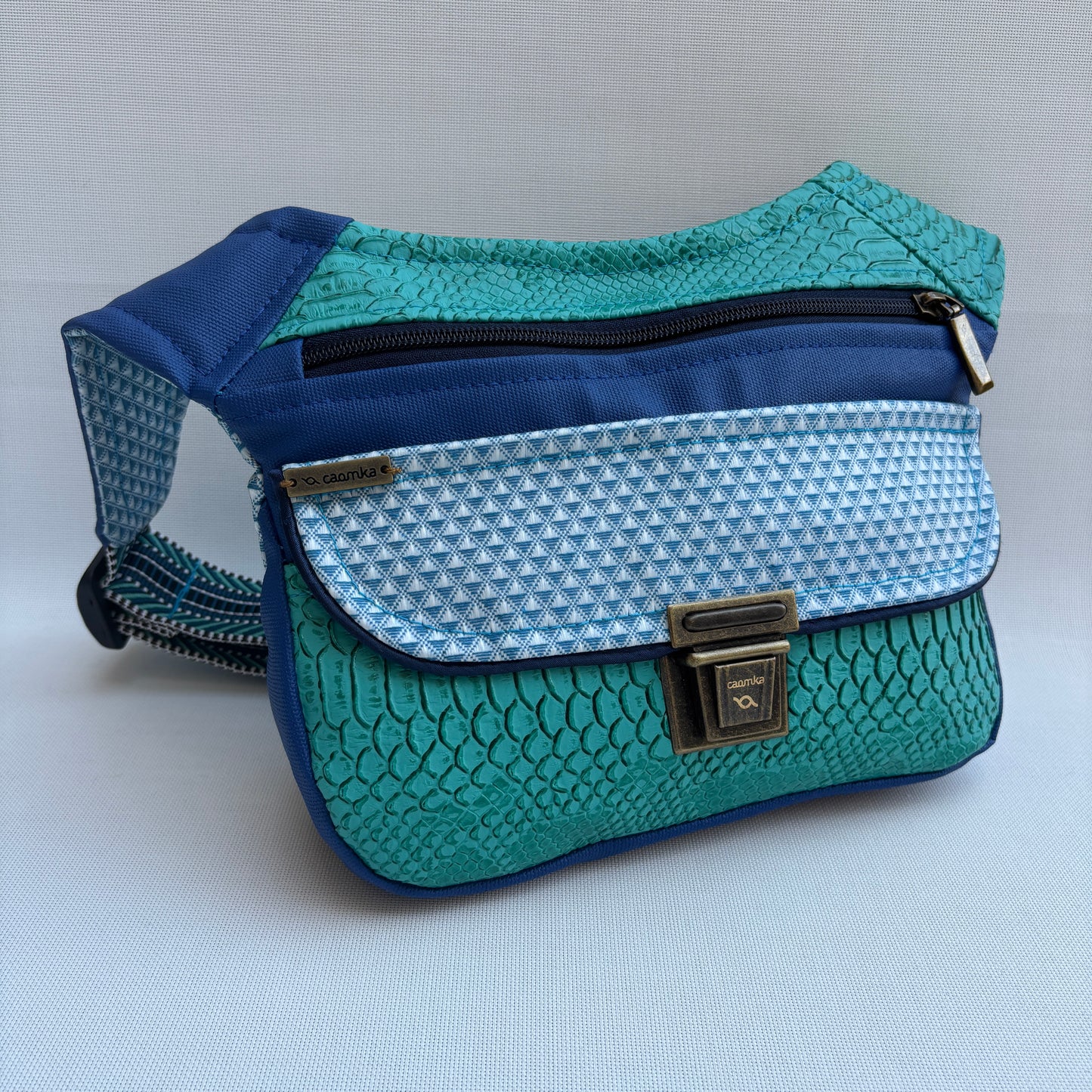 Riñonera "Special Crazy Gemma Top" + Bolsillo trasero · Impermeable · Pieza Única Núm. 17858