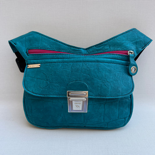 Special Blue Embossed · Piel natural BioCuir® · Pieza Única Núm. 13788