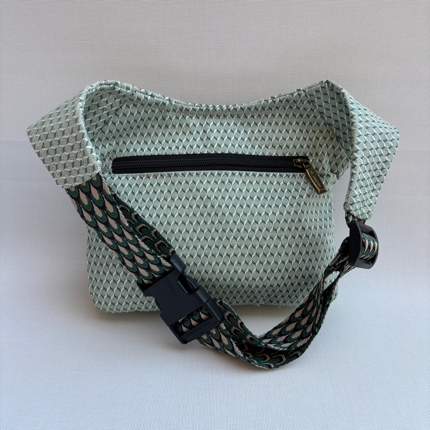 Riñonera "Special Greens Top" + Bolsillo trasero · Impermeable · Pieza Única Núm. 17861