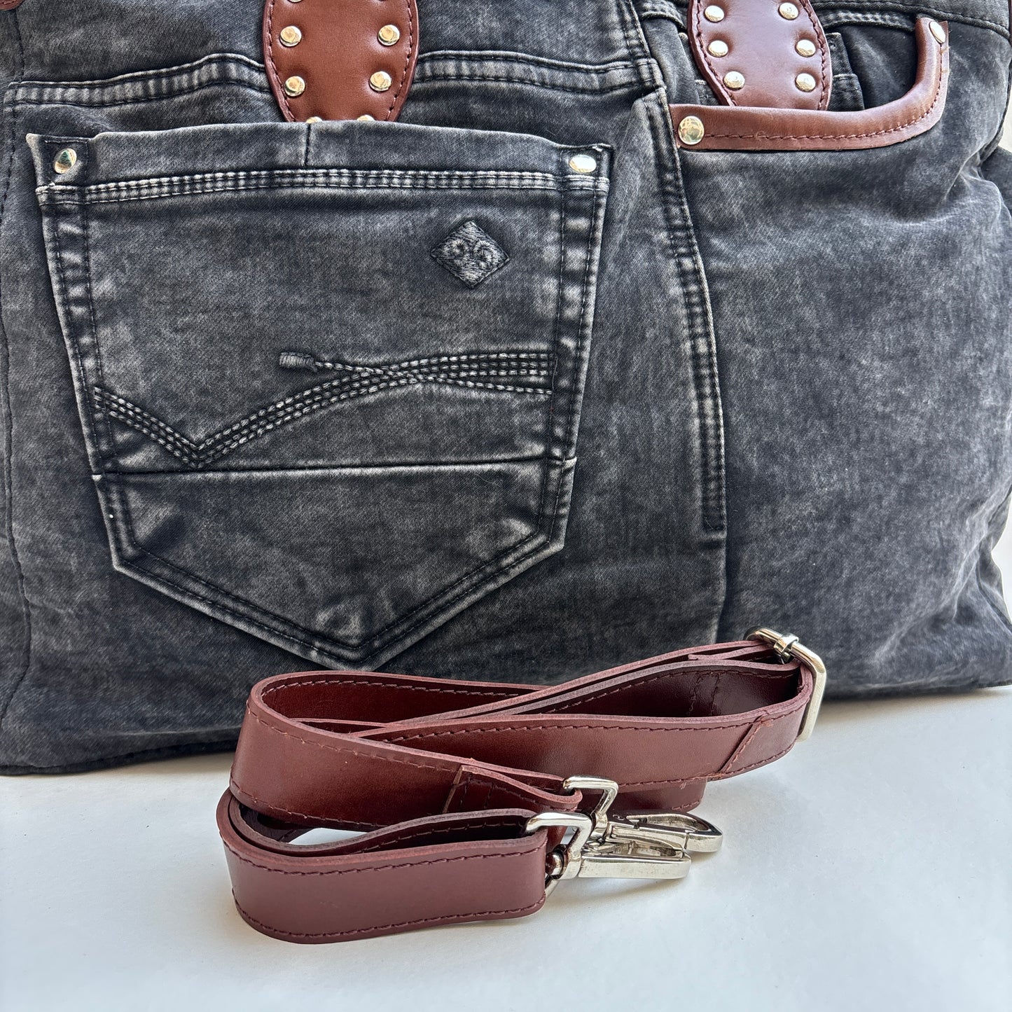 ♻️ Jeans Recycled ♻️ Unique Piece No. 11975