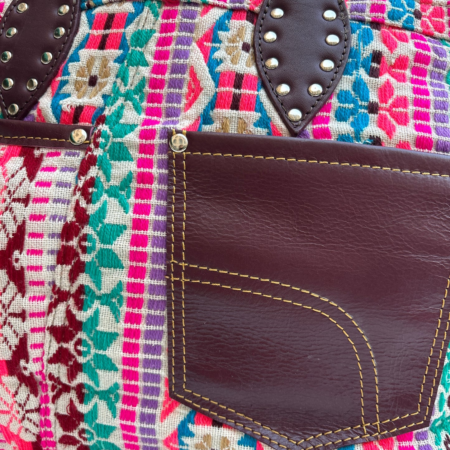 Bolso Pepita "Boho India Colors" · Pieza Única Núm. 19323