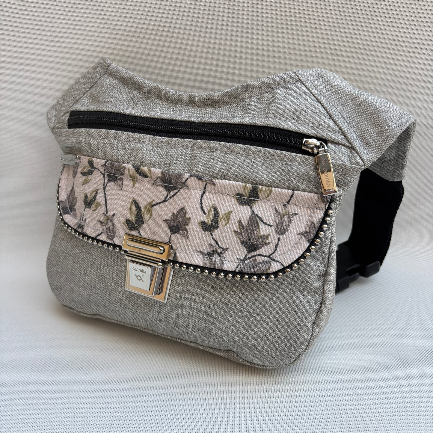 Riñonera "Special Autumn" + Bolsillo trasero · Impermeable · Pieza Única Núm. 17874