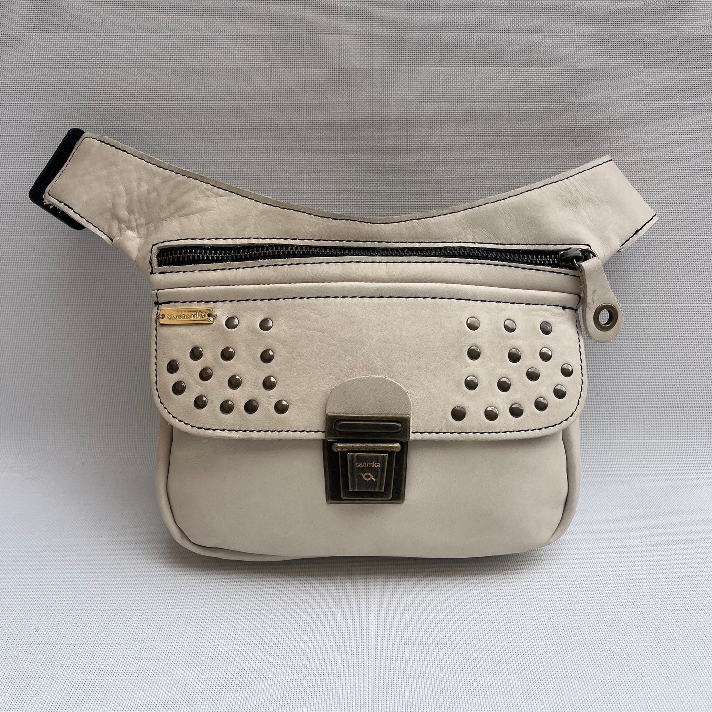 Premium TOP Beige/Marfil & Old Gold · Piel - Cuero · Pieza Única Núm. 15350