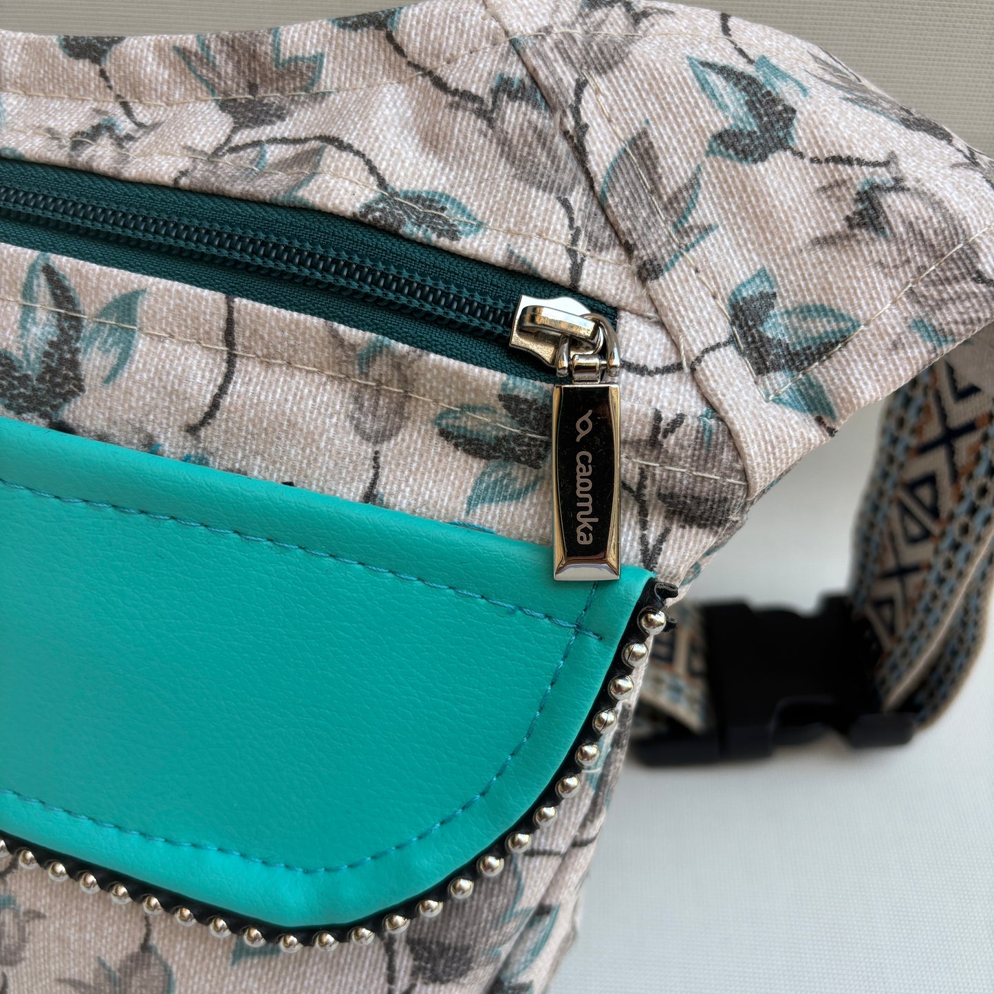 Riñonera "Autumn Esmeralda Top" · Impermeable · Pieza Única Núm. 17875