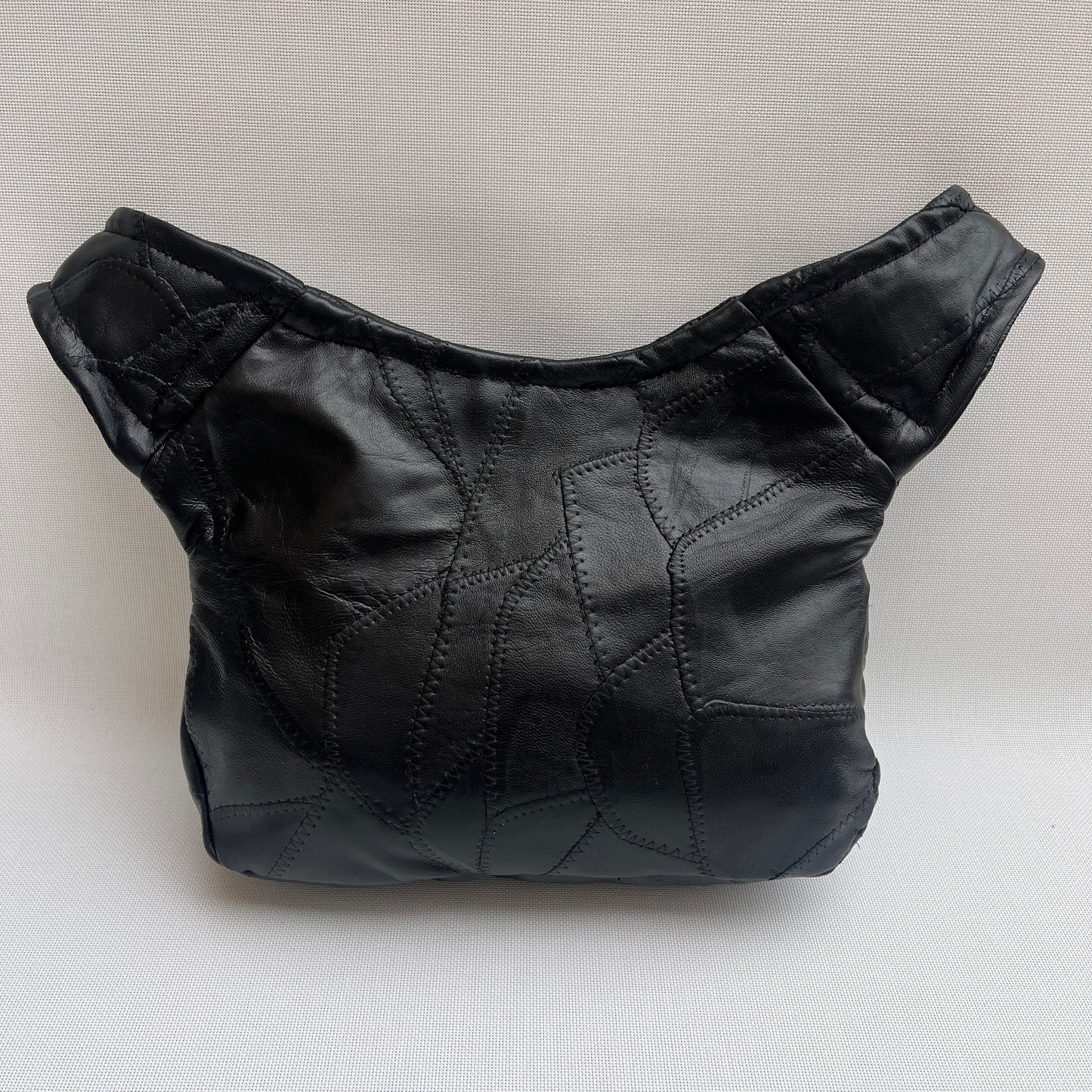 Patchwork Black Vintage & Silver · Piel / Cuero Vintage · Pieza Única Núm. 15361