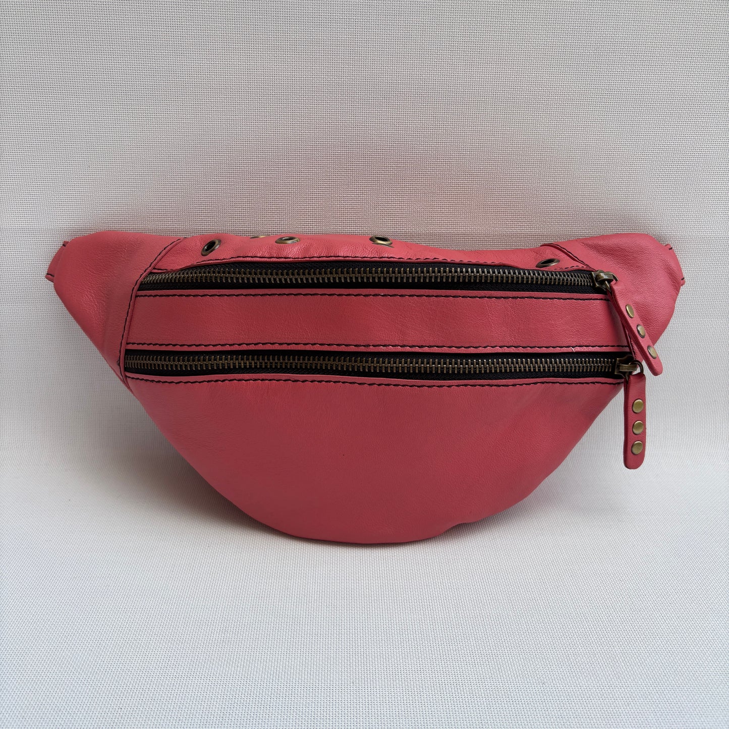 Riñonera "Special Premium RetroChic Coral" · Piel · Pieza Exclusiva Núm. 17840