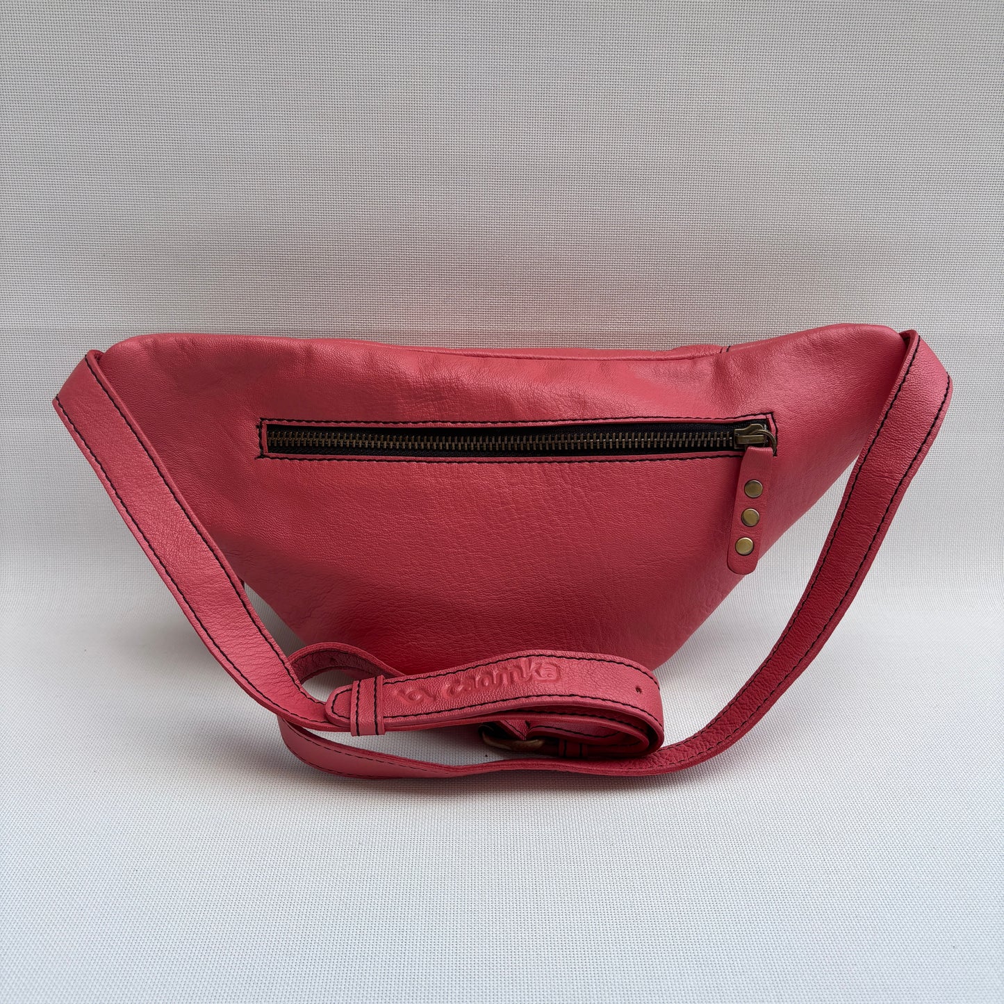 Riñonera "Special Premium RetroChic Coral" · Piel · Pieza Exclusiva Núm. 17840