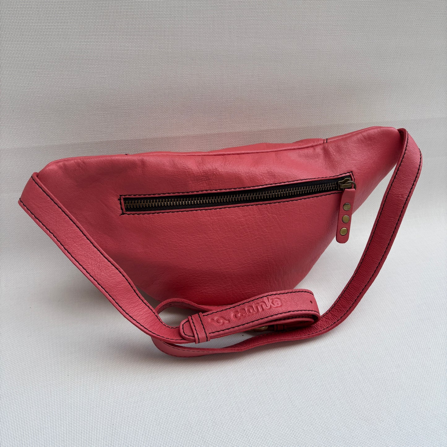 Riñonera "Special Premium RetroChic Coral" · Piel · Pieza Exclusiva Núm. 17840