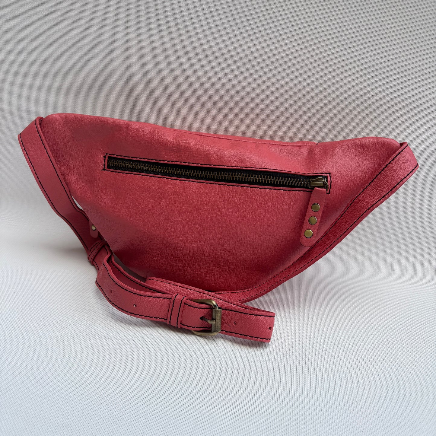 Riñonera "Special Premium RetroChic Coral" · Piel · Pieza Exclusiva Núm. 17840