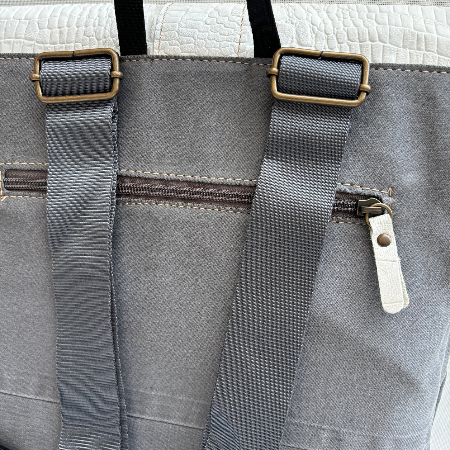Mochila Top Caomka Recycled ♻️ Jeans · Pieza Única 16227