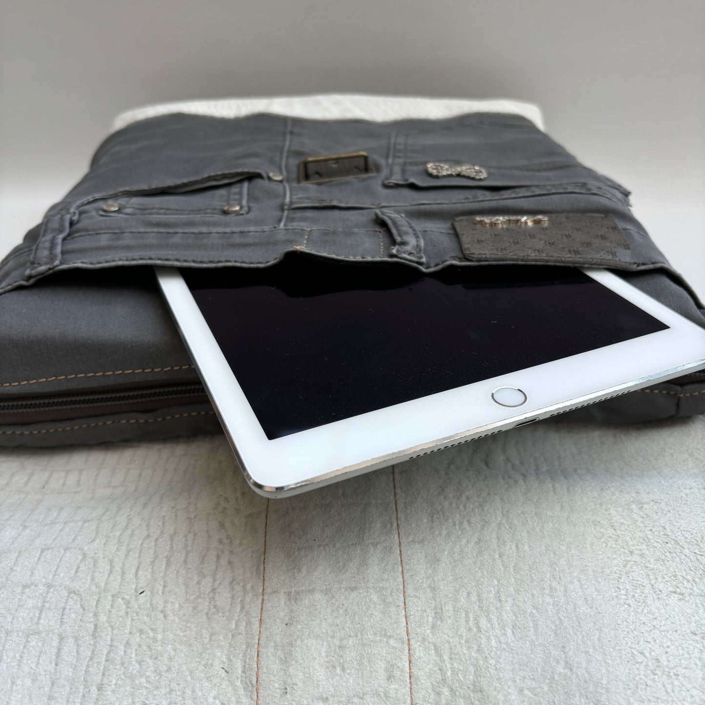 Mochila Top Caomka Recycled ♻️ Jeans · Pieza Única 16227