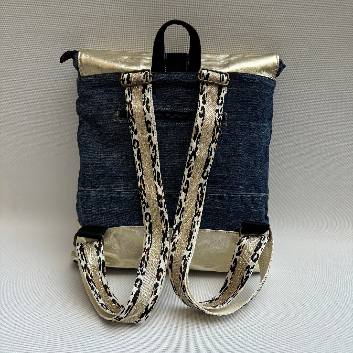Mochila Top Caomka Recycled ♻️ Jeans · Pieza Única 16236