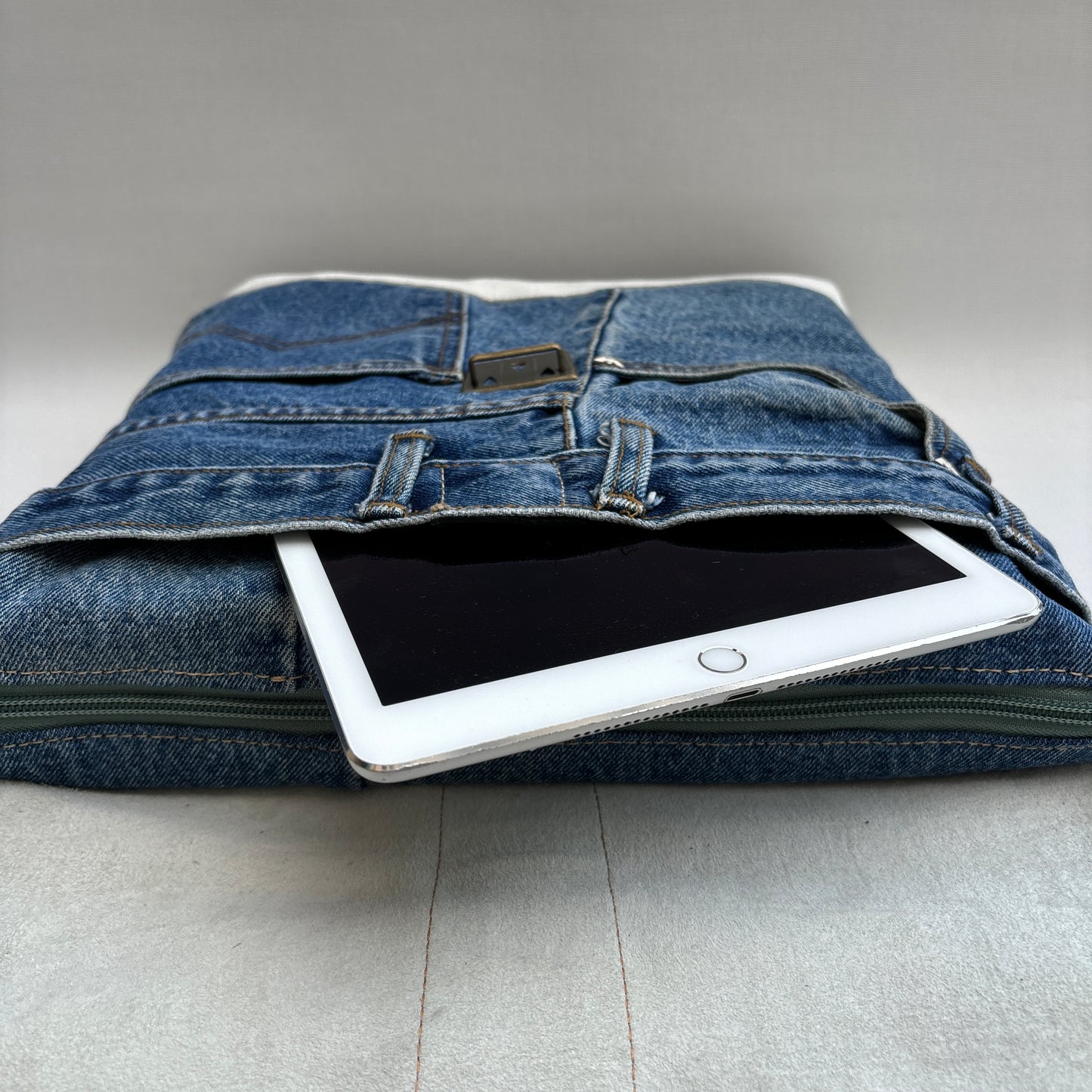 Mochila Top Caomka Recycled ♻️ Jeans · Pieza Única 16237