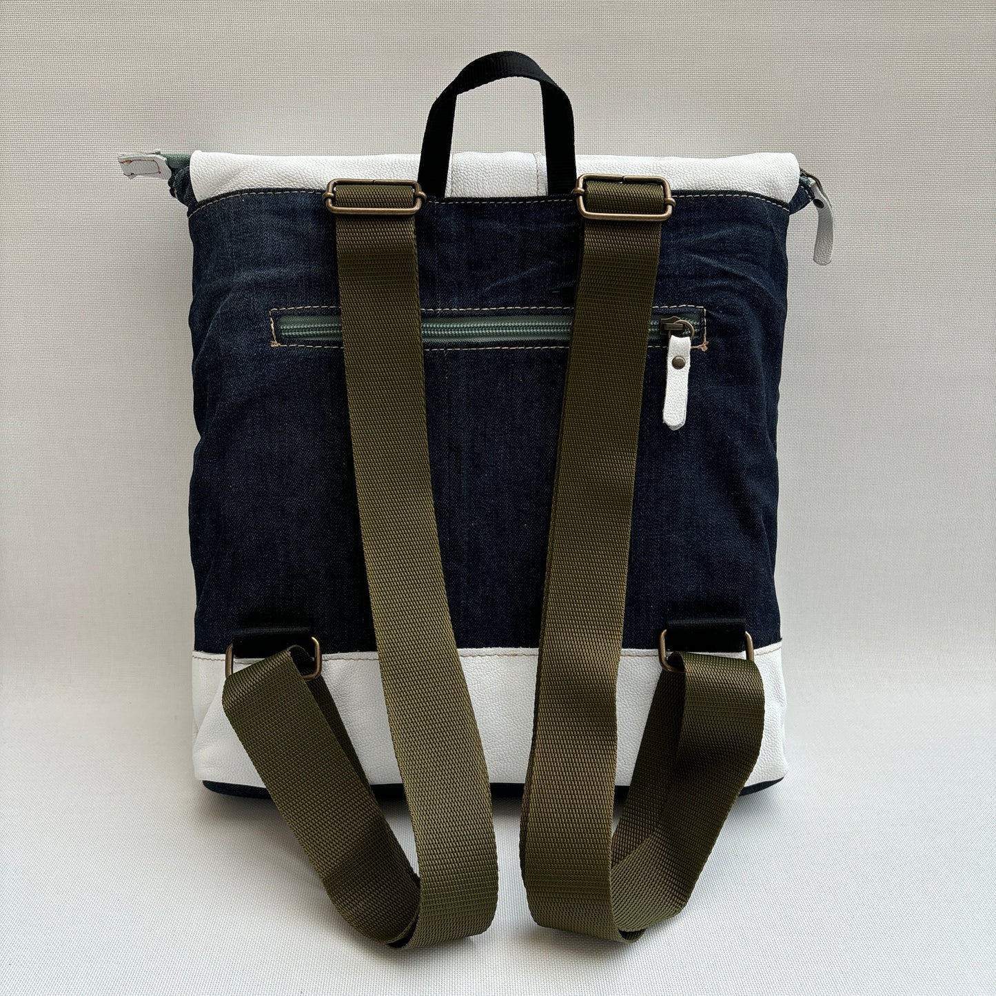 Mochila Top Caomka Recycled ♻️ Jeans · Pieza Única 16235