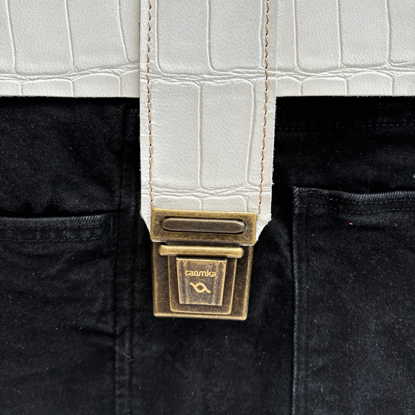 Mochila Top Caomka Recycled ♻️ Jeans · Pieza Única 16224