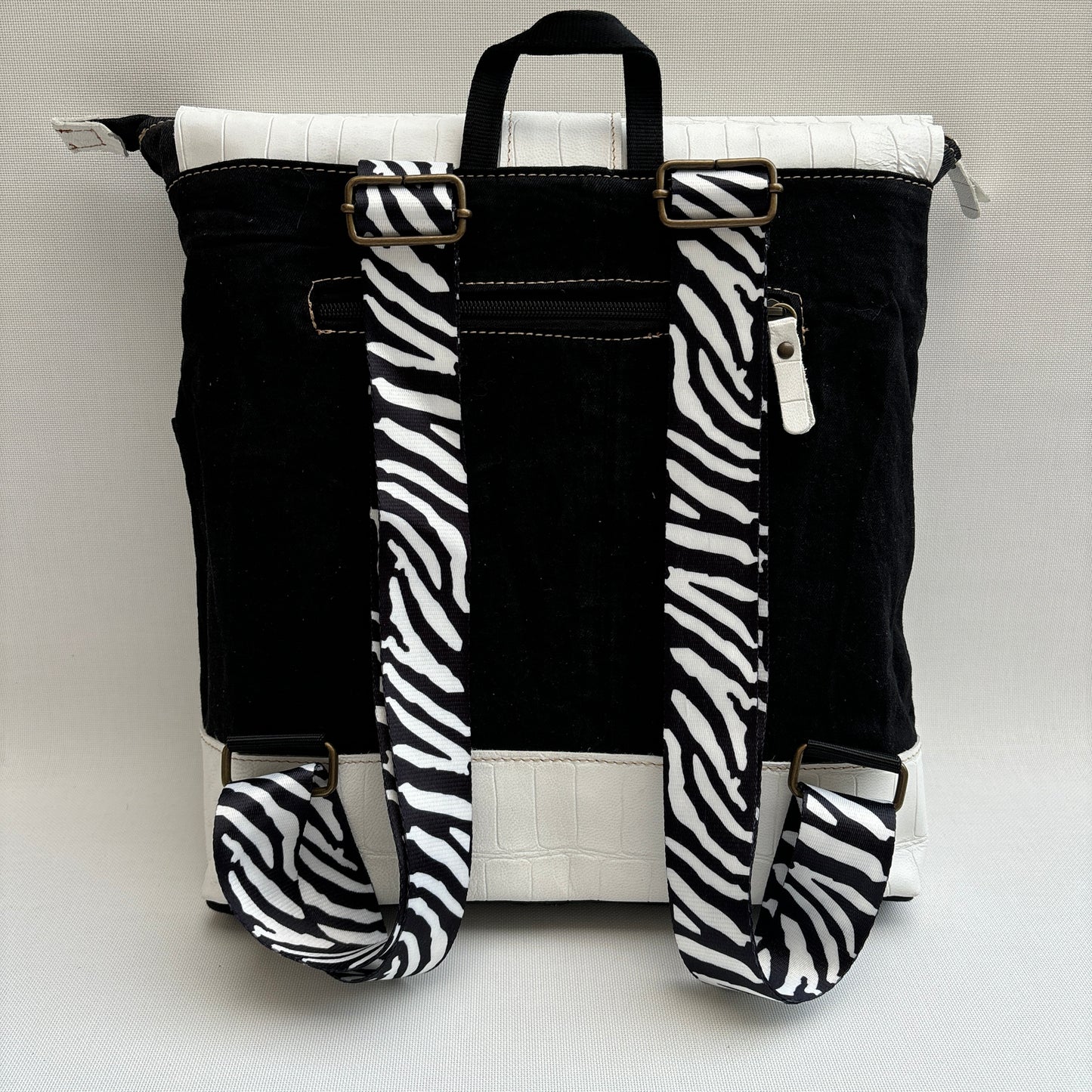 Mochila Top Caomka Recycled ♻️ Jeans · Pieza Única 16224