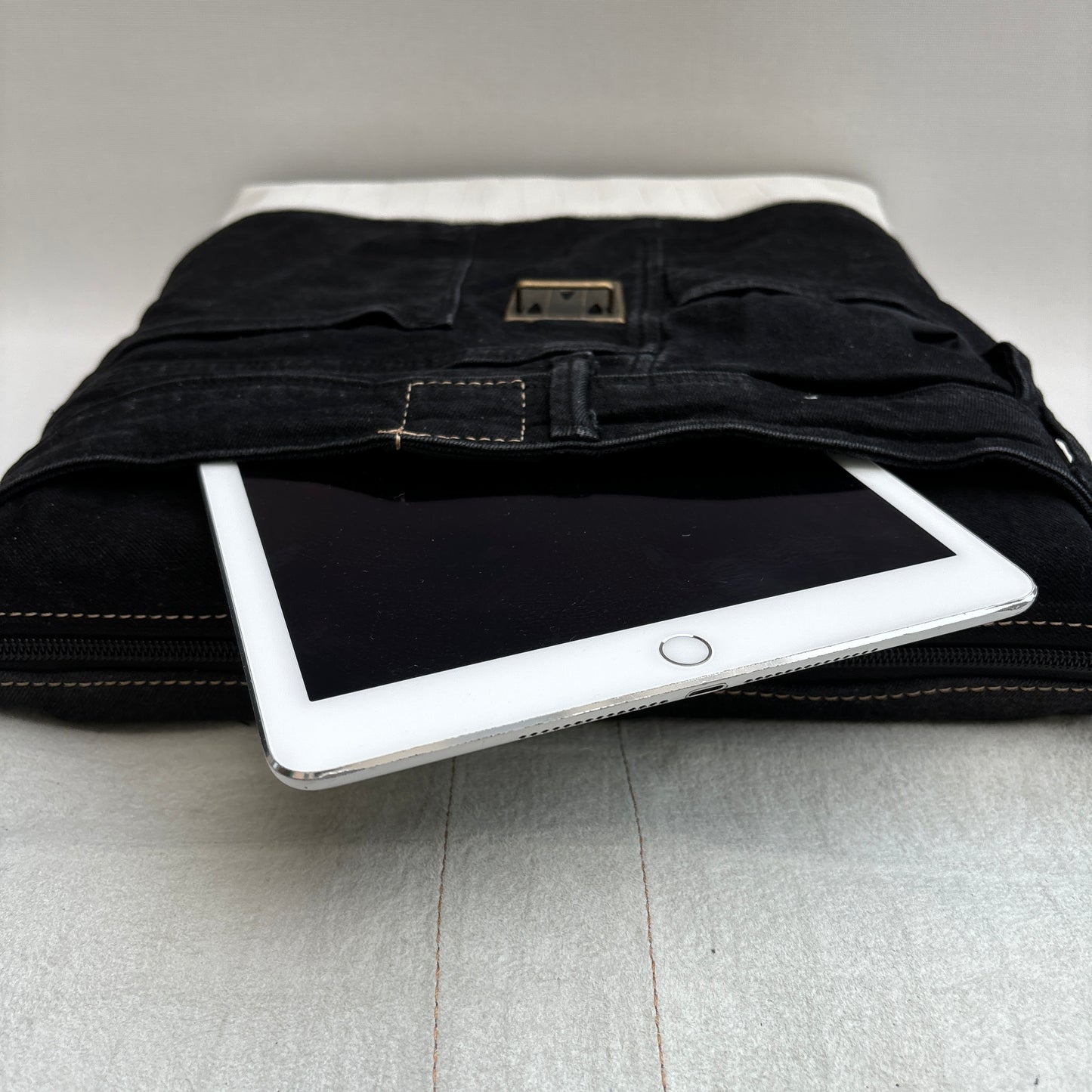 Mochila Top Caomka Recycled ♻️ Jeans · Pieza Única 16224