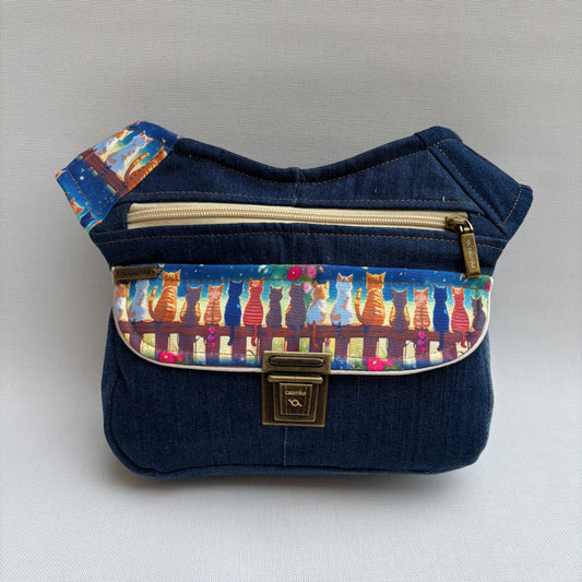 Special Cats ♻️ Jeans Recycled ♻️ + Bolsillo trasero · Pieza Única Núm. 17084