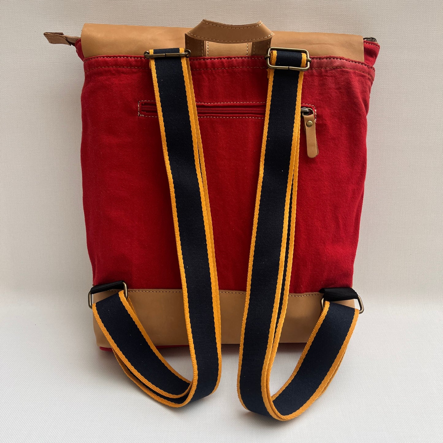 Mochila Top Caomka Recycled ♻️ Jeans · Pieza Única 15345