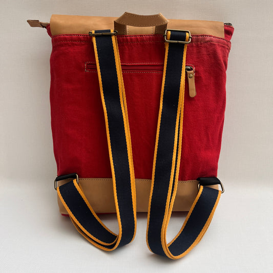 Mochila Top Caomka Recycled ♻️ Jeans · Pieza Única 15345