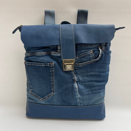 Mochila Top Caomka Recycled ♻️ Jeans · Pieza Única 15346
