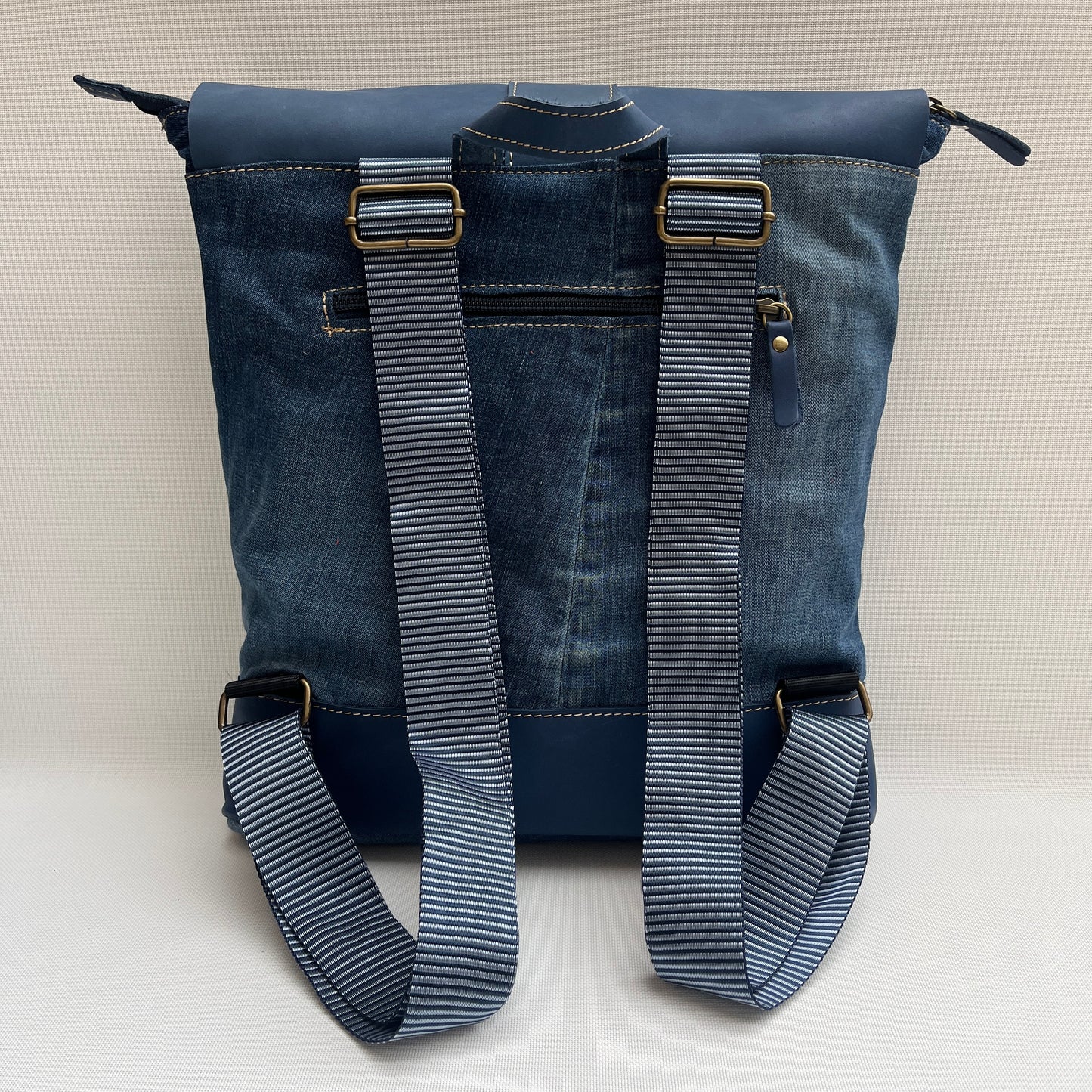 Mochila Top Caomka Recycled ♻️ Jeans · Pieza Única 15346