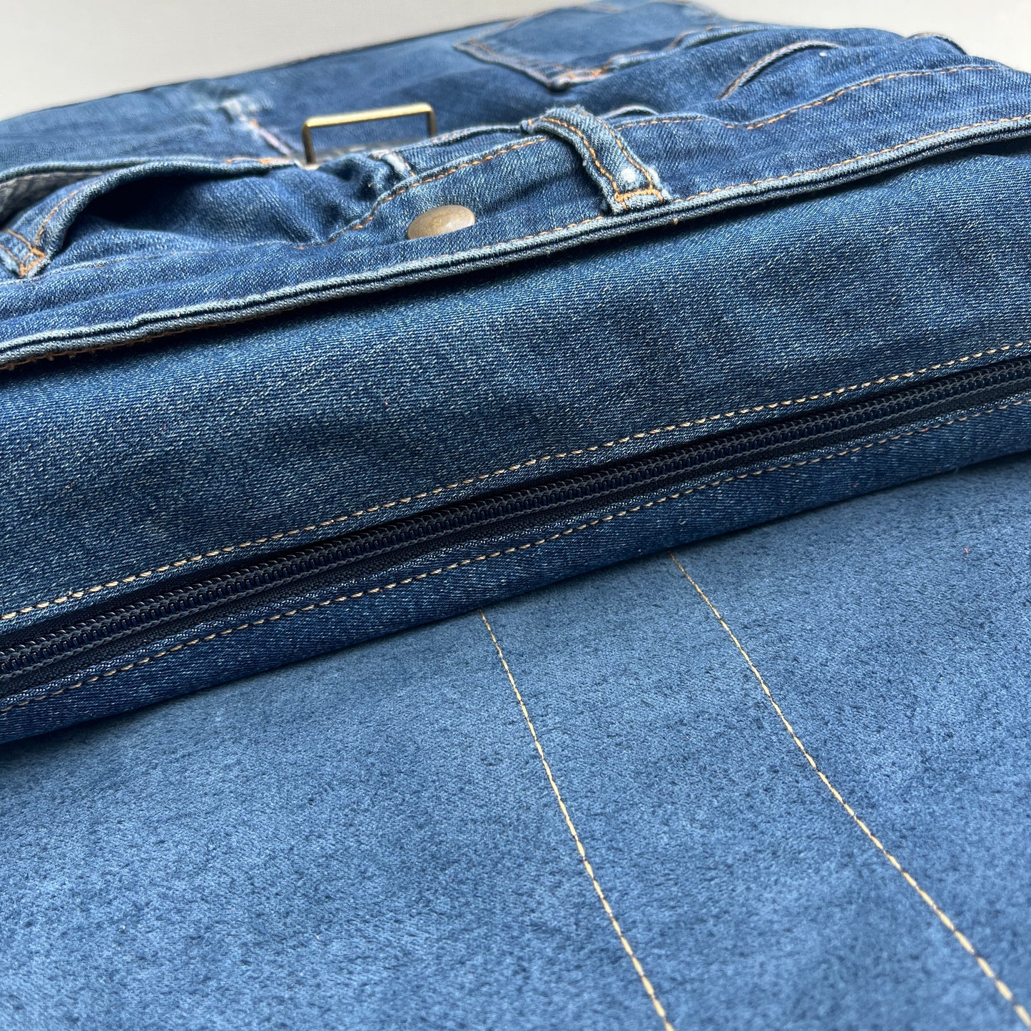 Mochila Top Caomka Recycled ♻️ Jeans · Pieza Única 15346